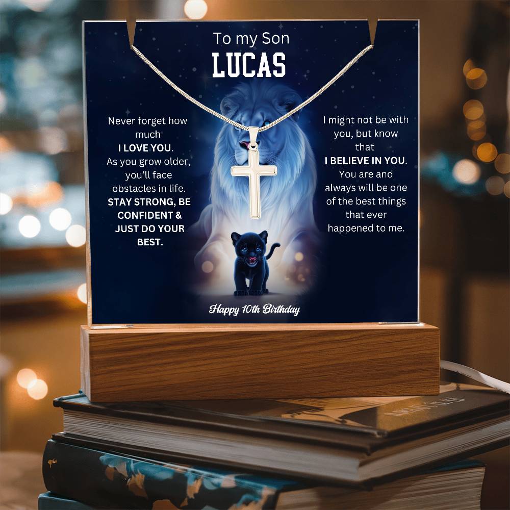 Lucas 10th Keepsake Acrylic Bundle
