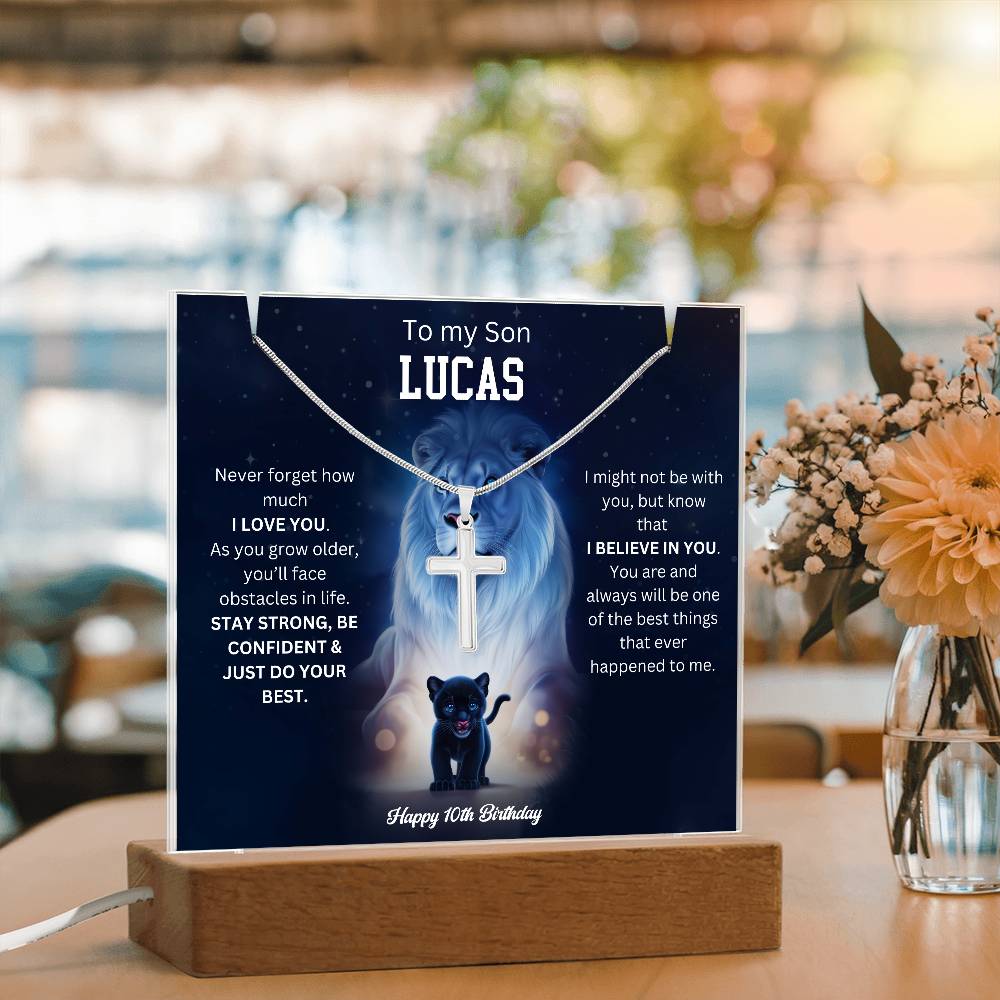 Lucas 10th Keepsake Acrylic Bundle