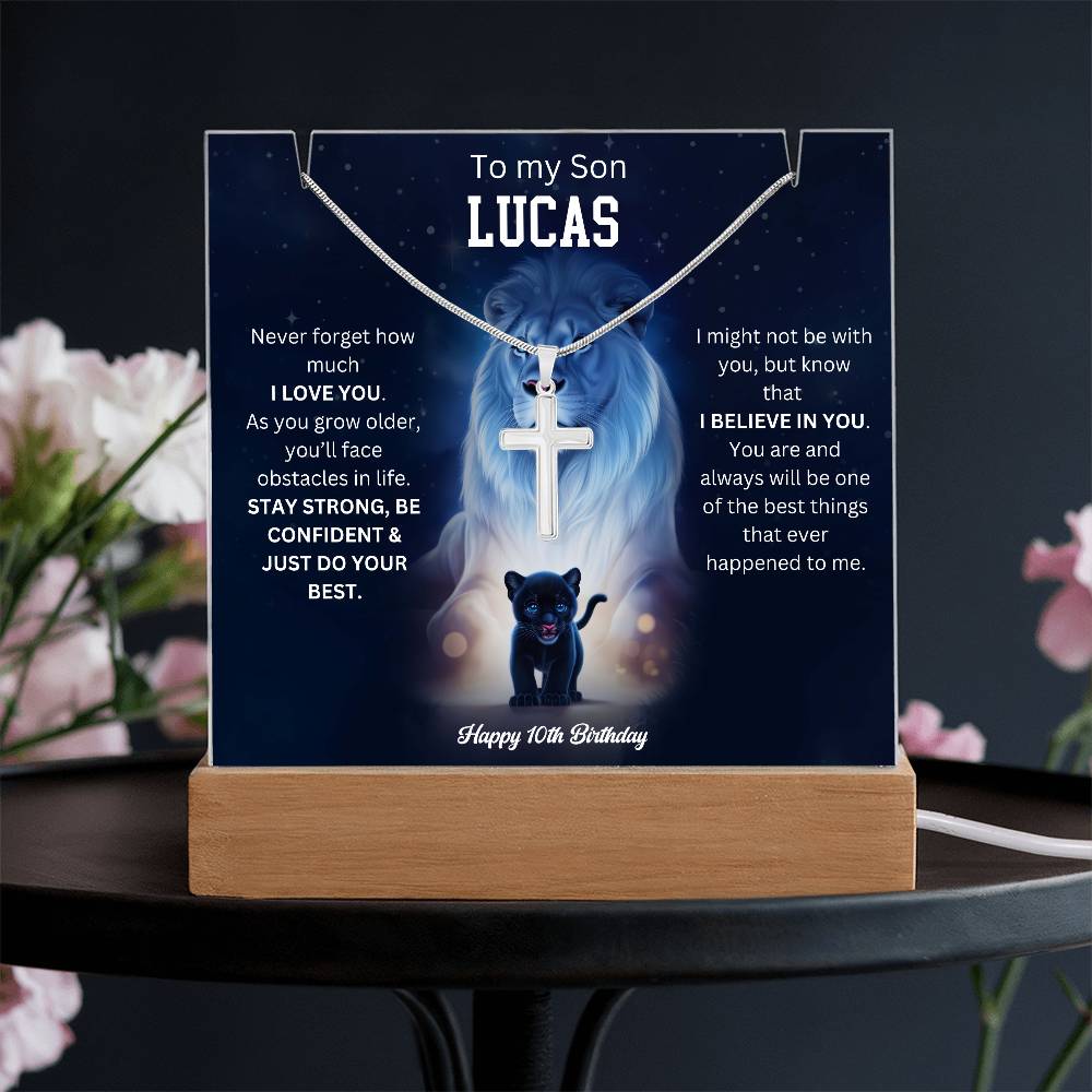 Lucas 10th Keepsake Acrylic Bundle