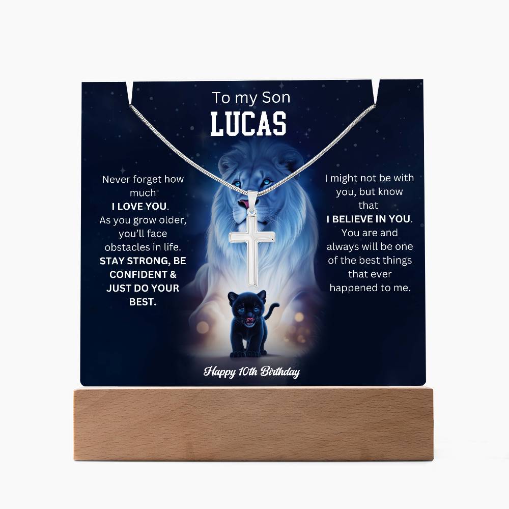 Lucas 10th Keepsake Acrylic Bundle
