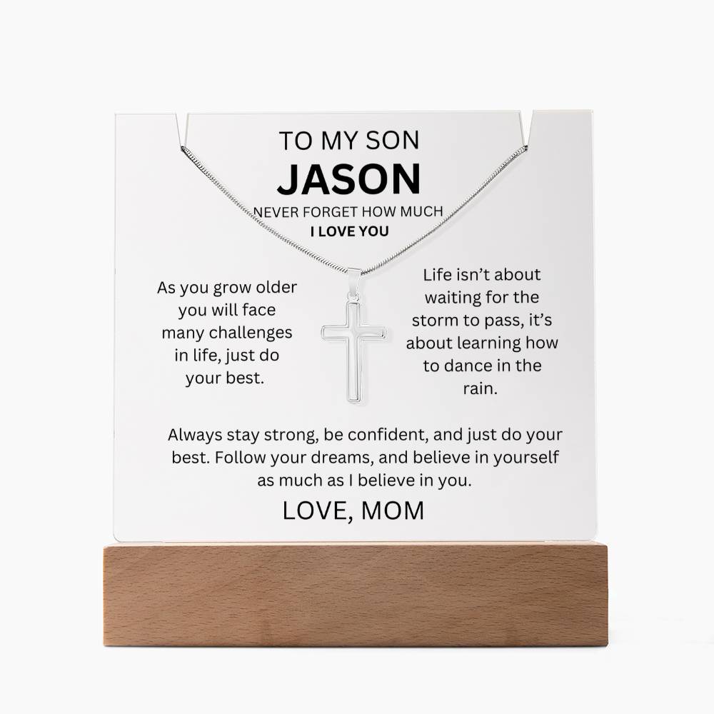 Son Plaque Cross 11