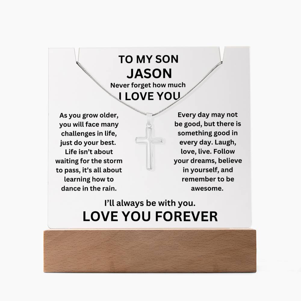 Son Plaque Cross 1