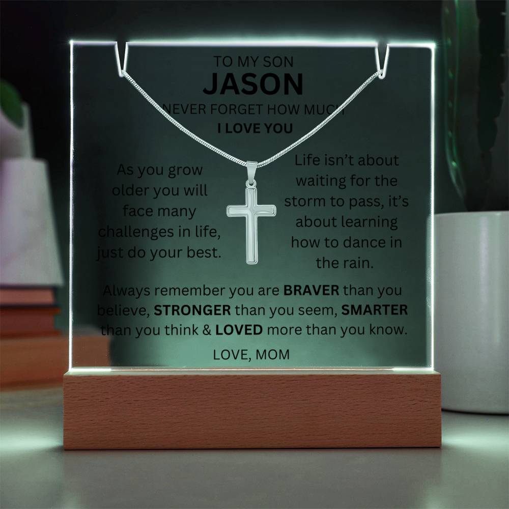 Son Plaque Cross 6