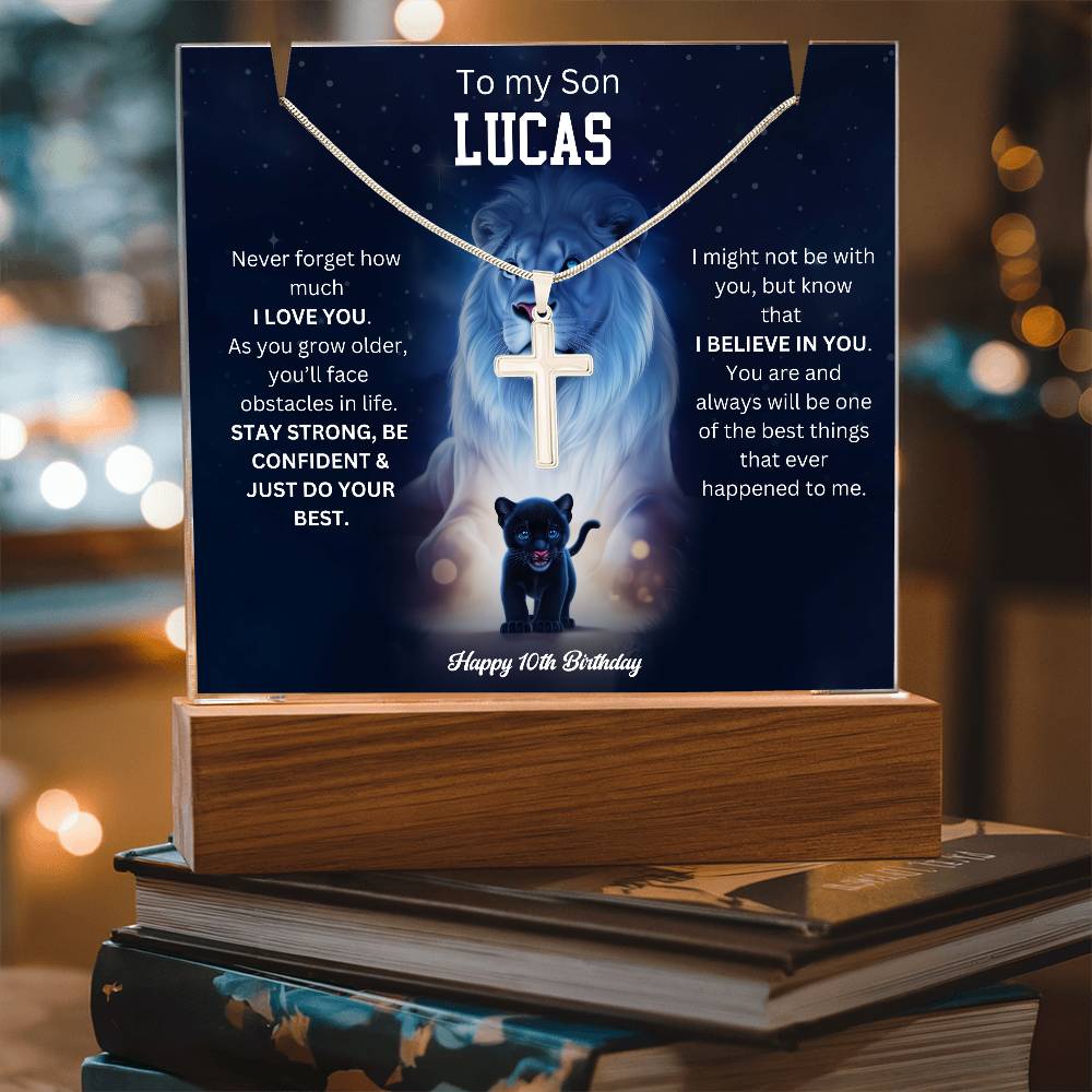 Lucas 10th Keepsake Acrylic Bundle