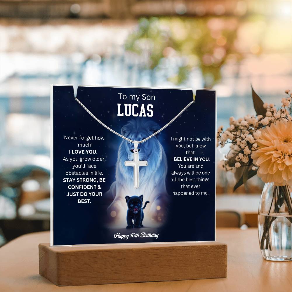 Lucas 10th Keepsake Acrylic Bundle