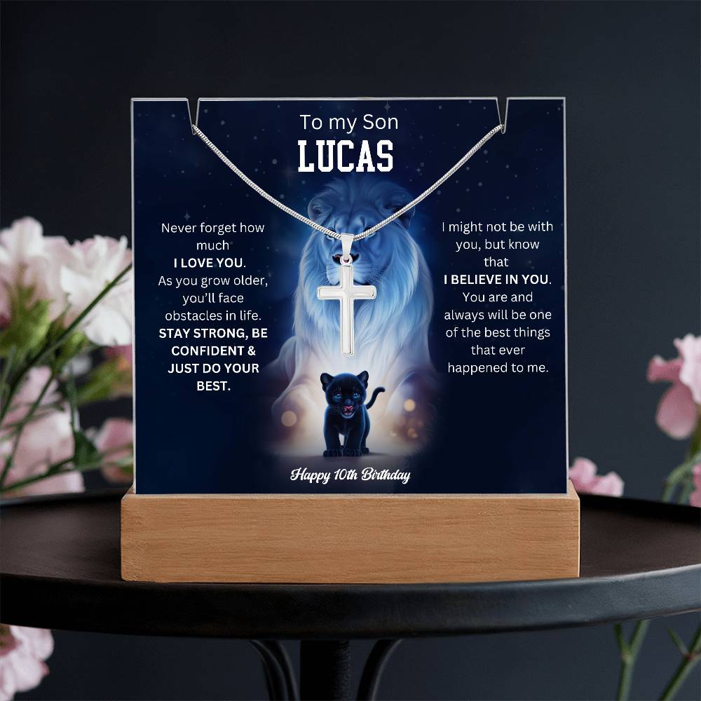 Lucas 10th Keepsake Acrylic Bundle