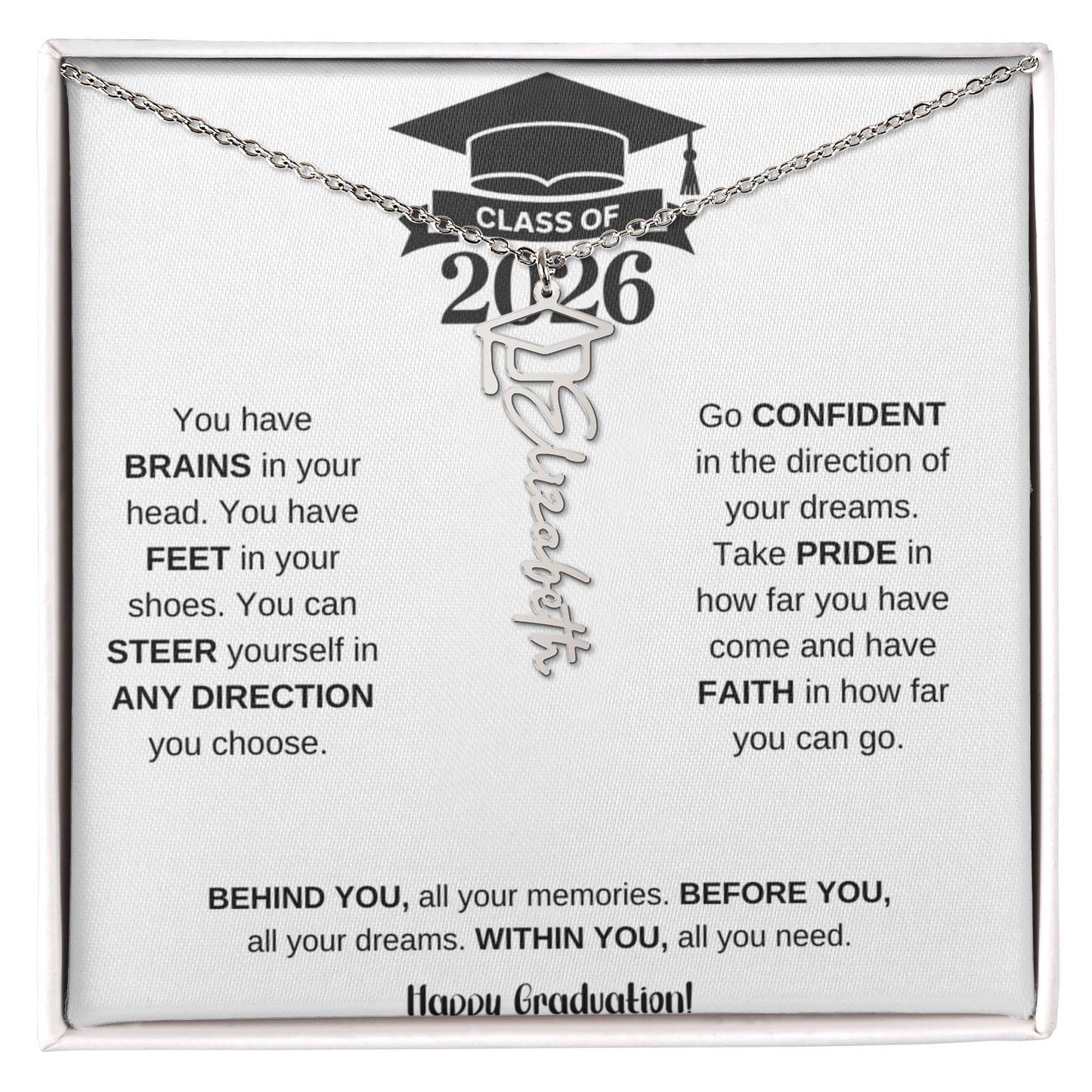 Personalized Name 2026 Graduation Gift 6