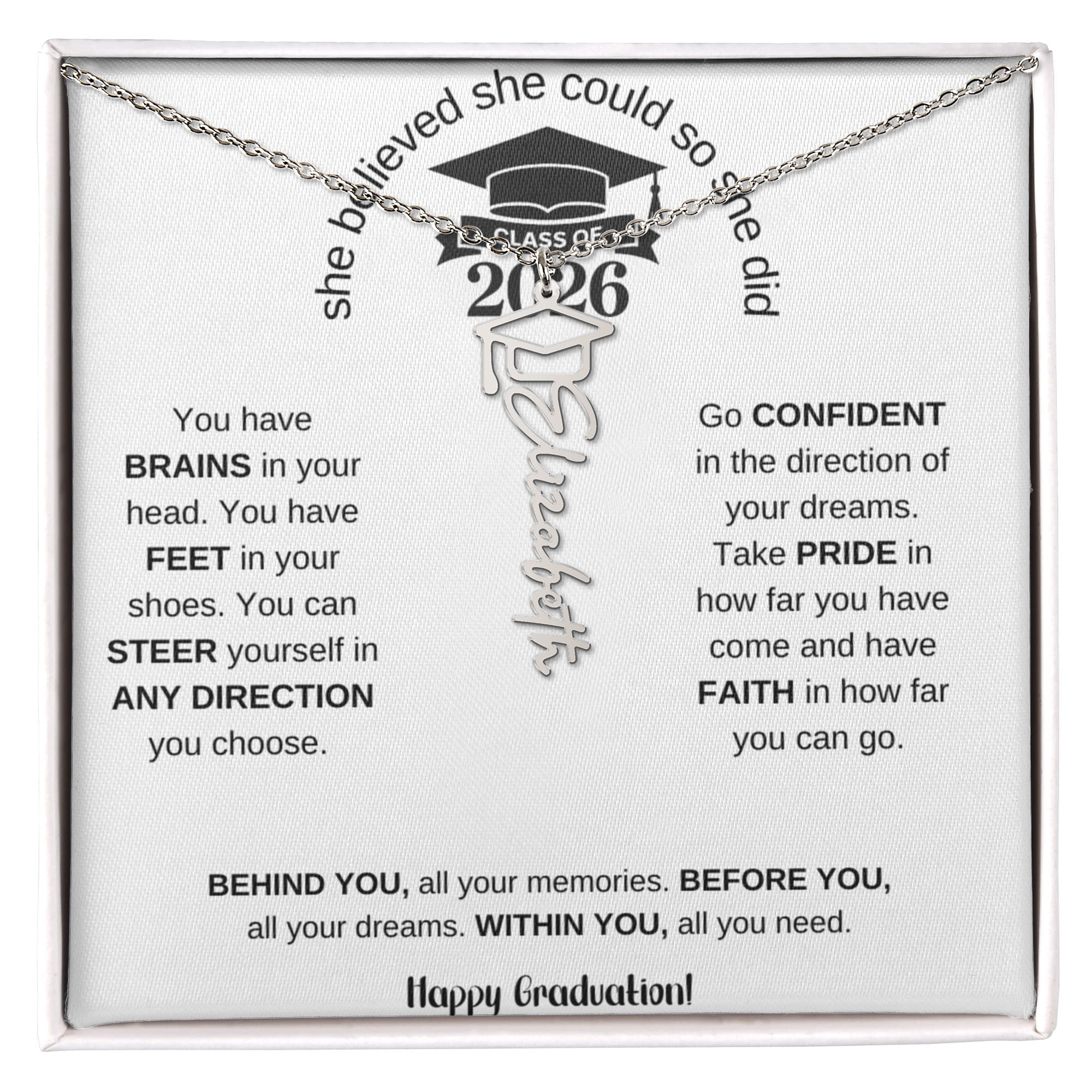 Personalized Name 2026 Graduation Gift 4