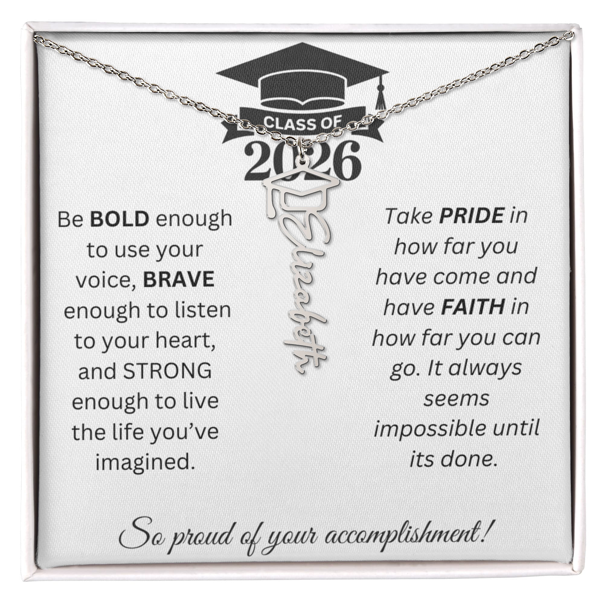 Personalized Name 2026 Graduation Gift 7