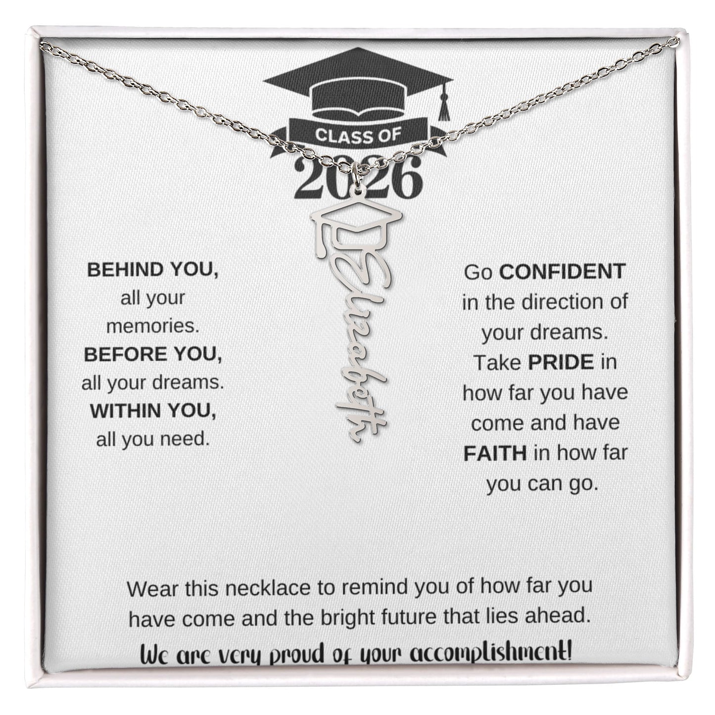 Personalized Name 2026 Graduation Gift 1