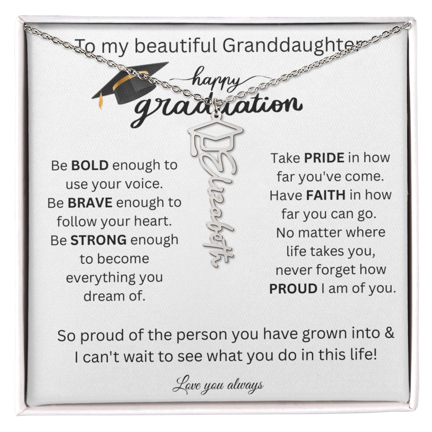 Personalized Name 2026 Graduation Gift 19