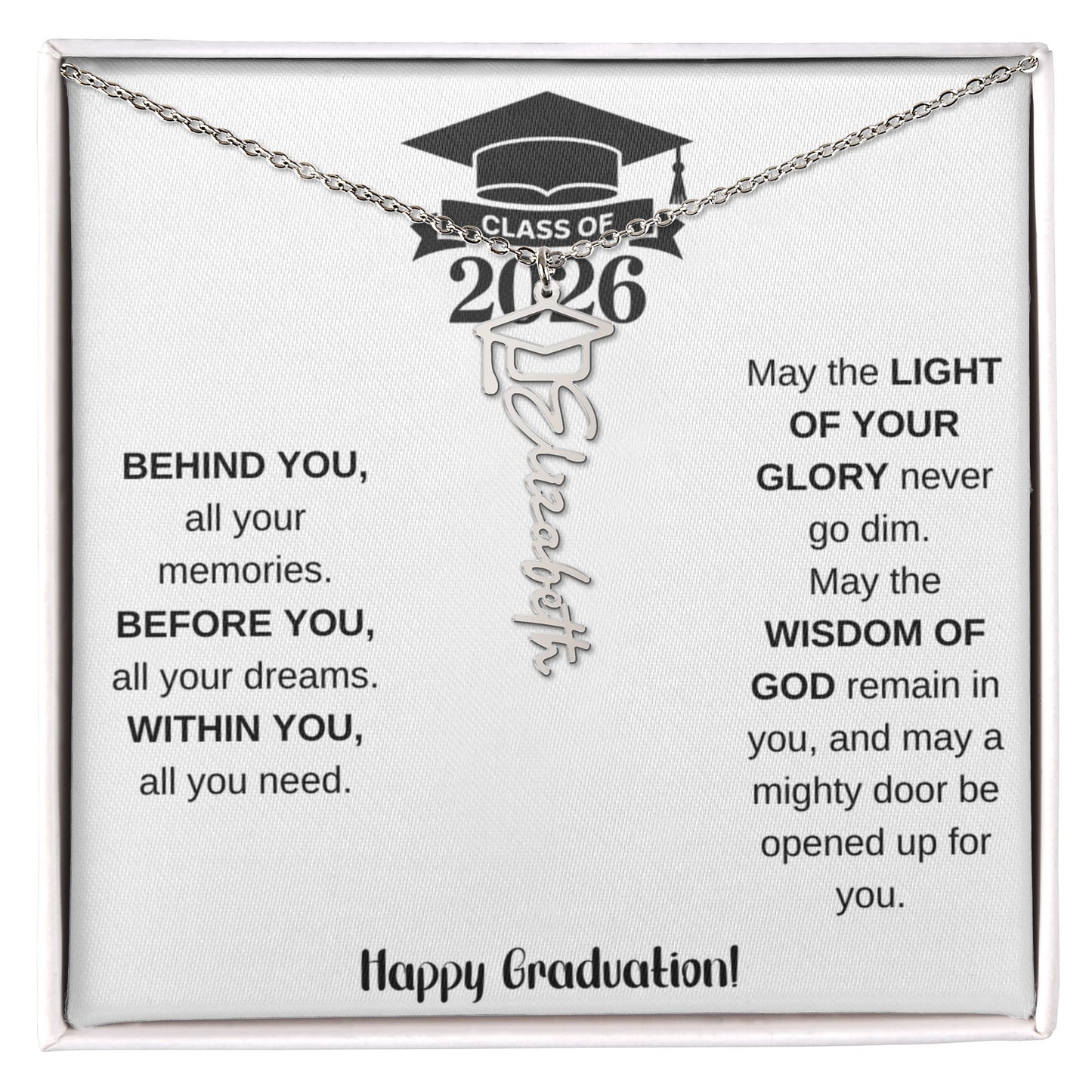 Personalized Name 2026 Graduation Gift 8