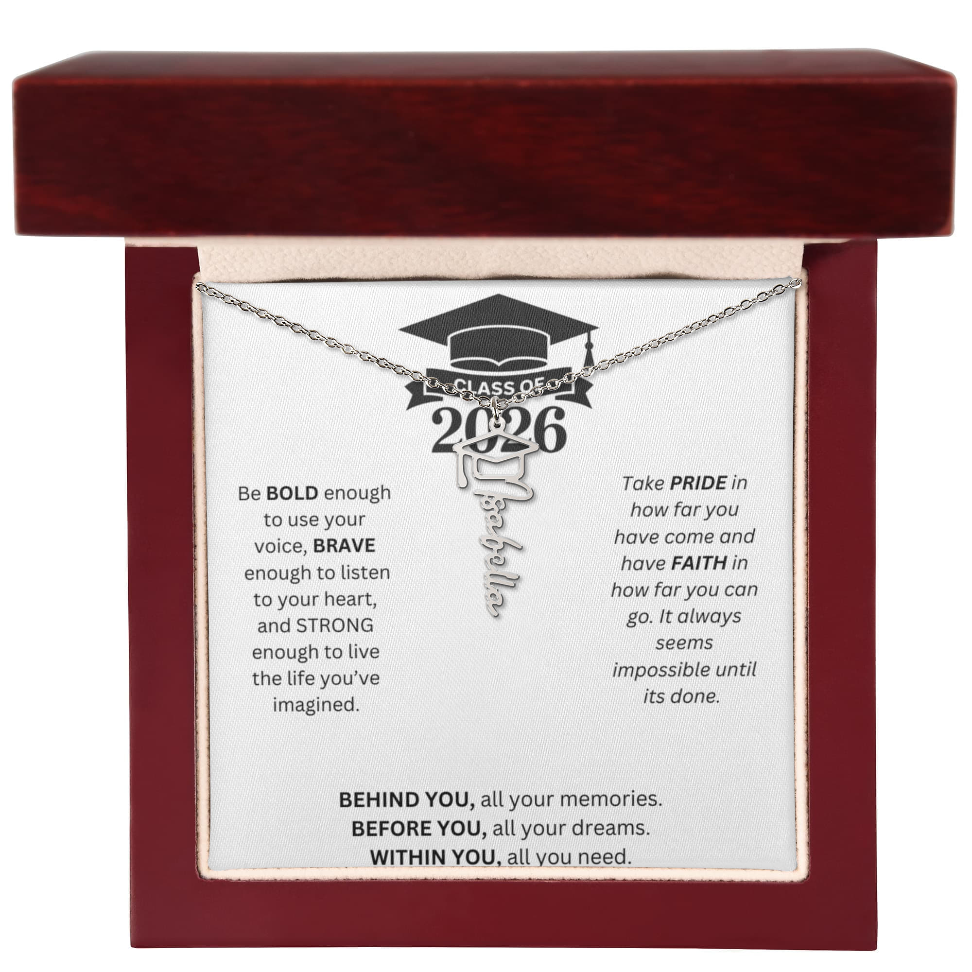 Personalized Name 2026 Graduation Gift 2