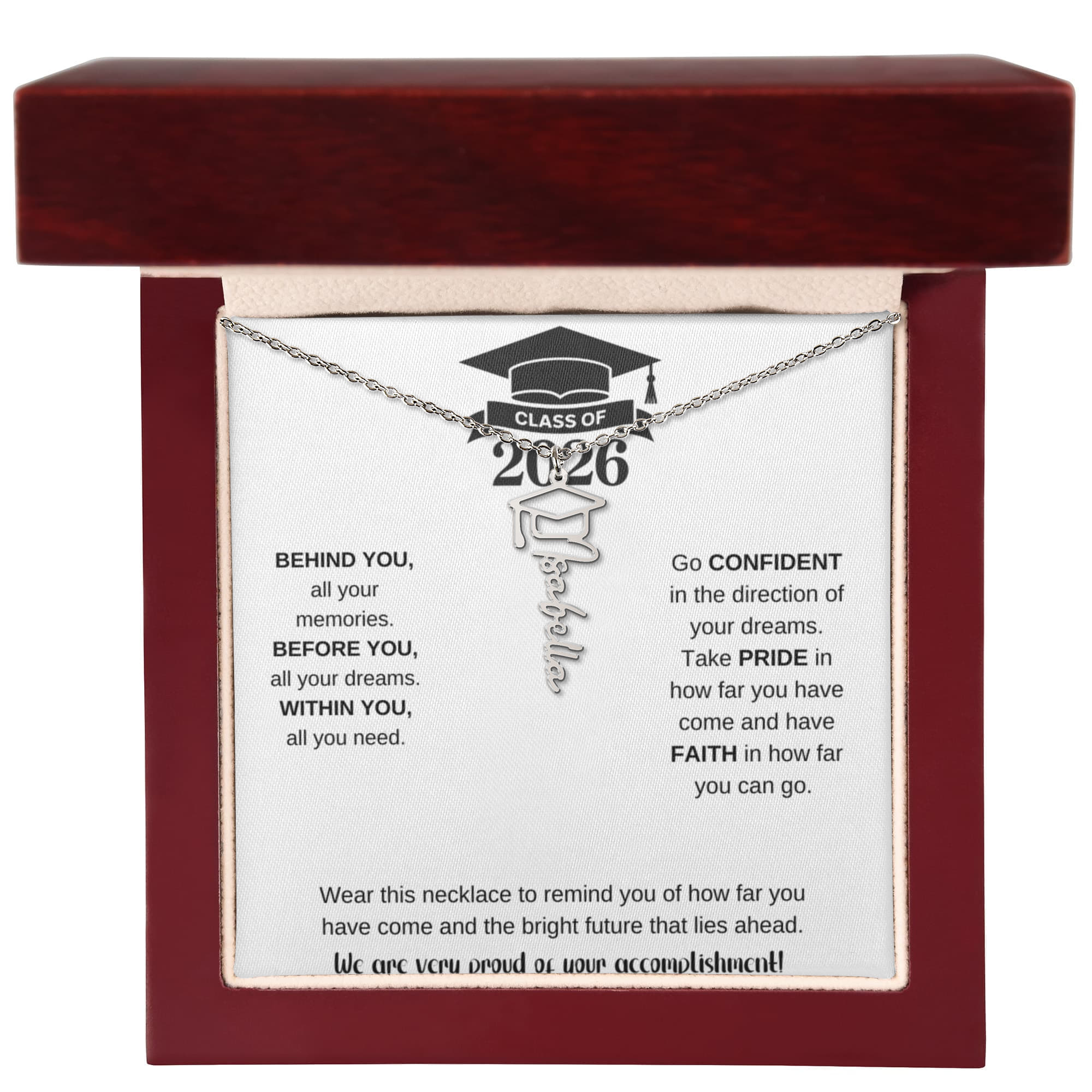 Personalized Name 2026 Graduation Gift 1