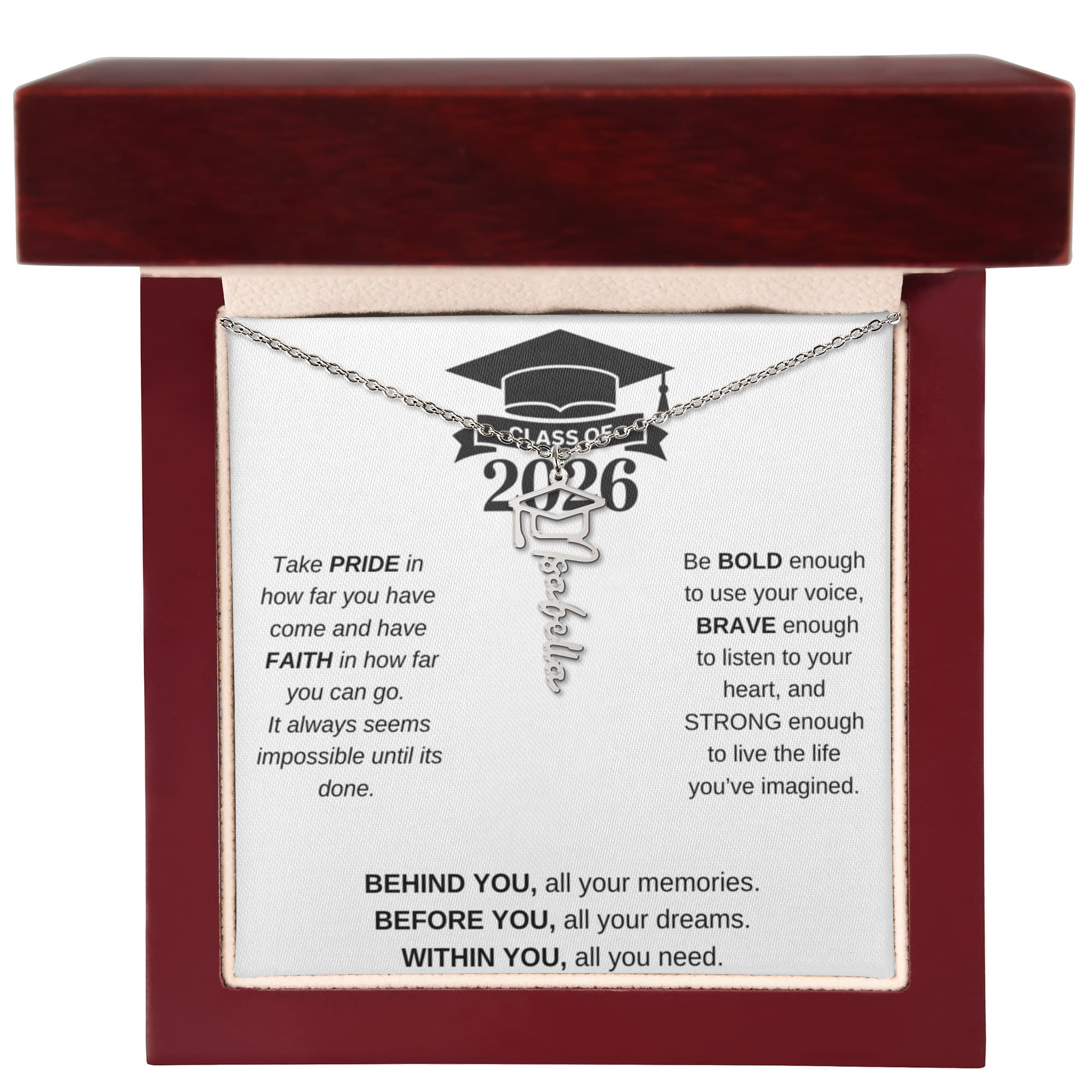 Personalized Name 2026 Graduation Gift 3