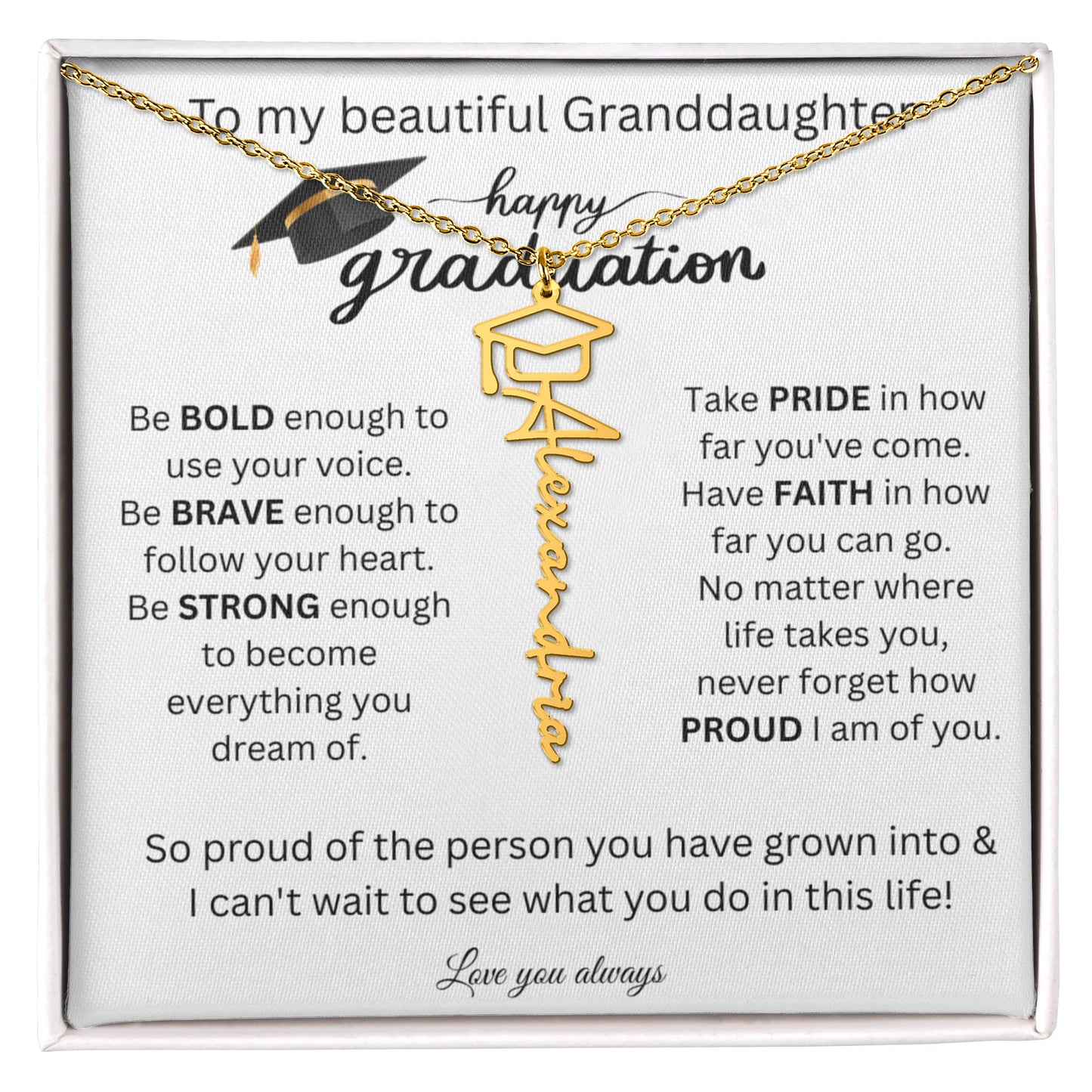 Personalized Name 2026 Graduation Gift 19