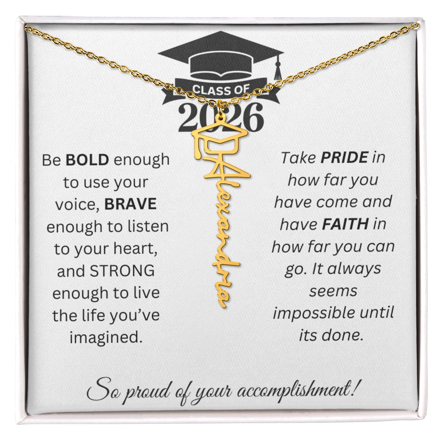 Personalized Name 2026 Graduation Gift 7