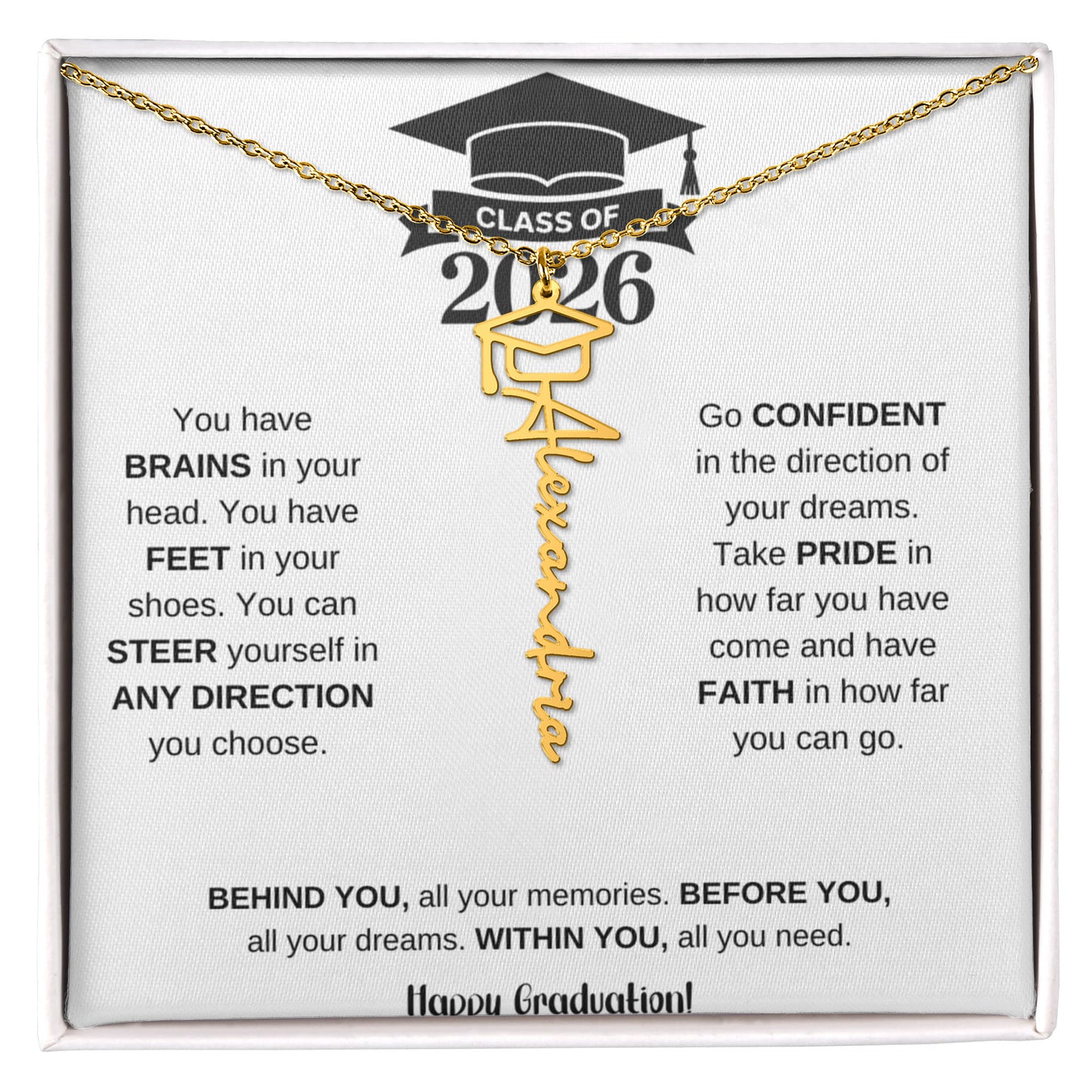 Personalized Name 2026 Graduation Gift 6