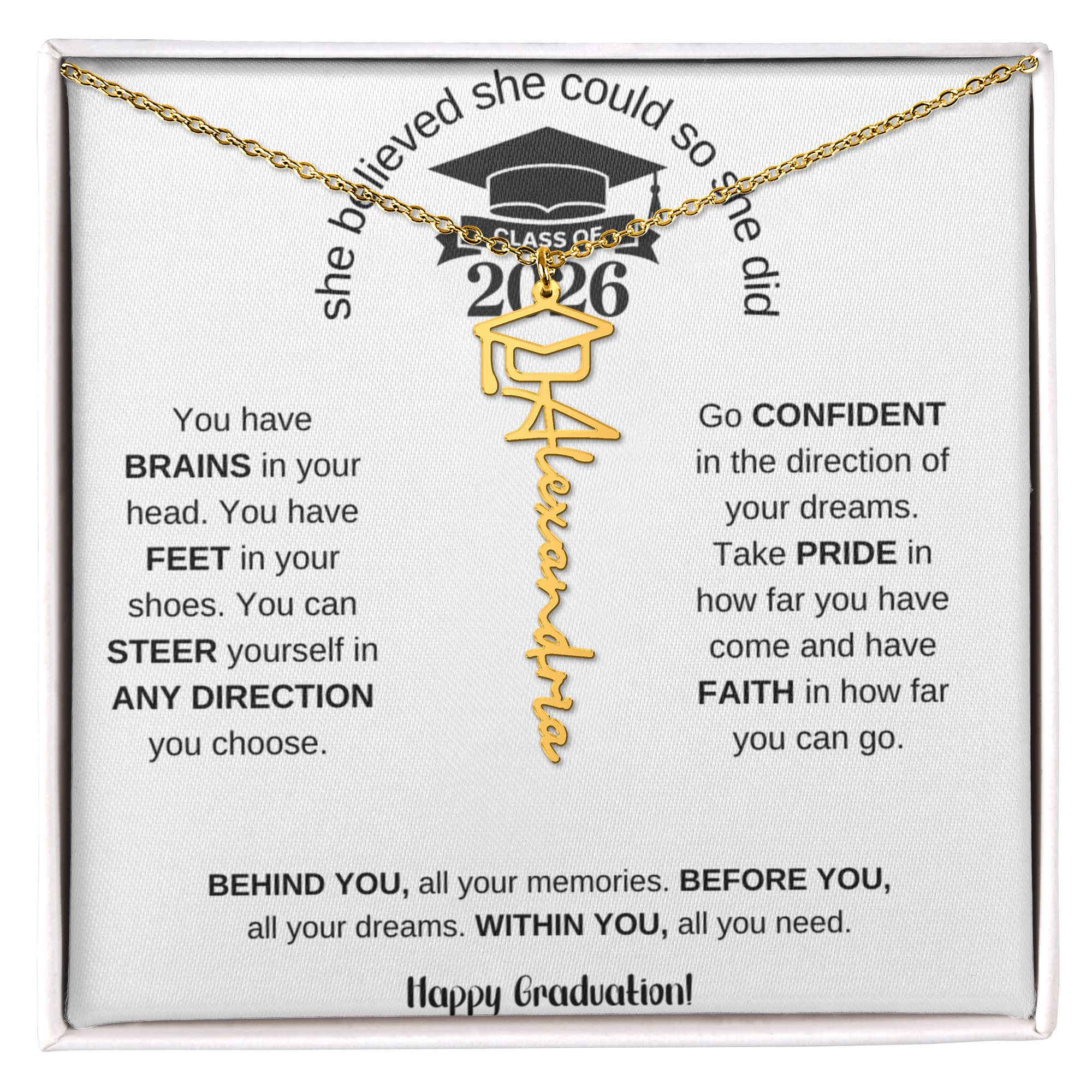 Personalized Name 2026 Graduation Gift 4