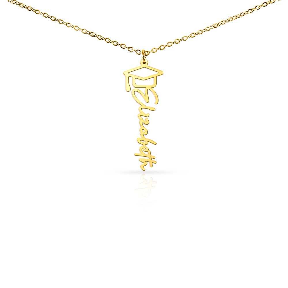 Happy Graduation - Graduation Name Necklace