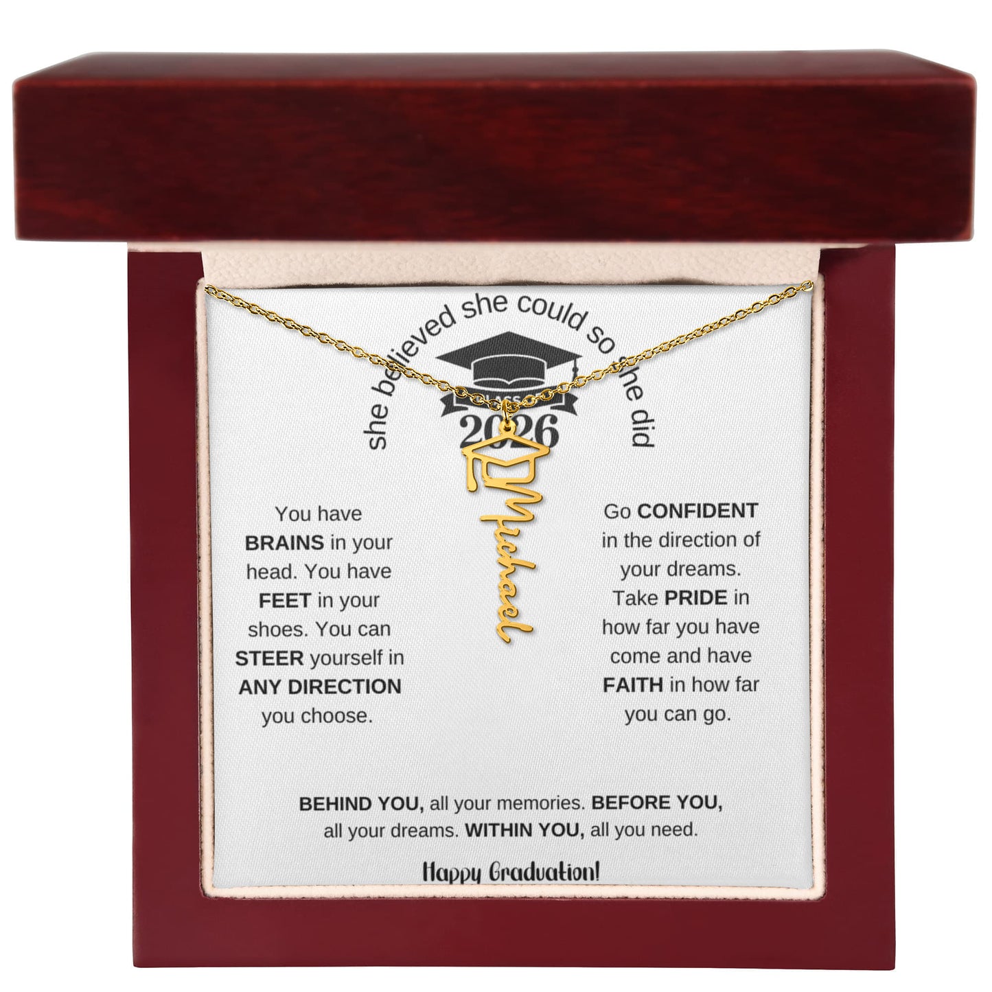 Personalized Name 2026 Graduation Gift 14