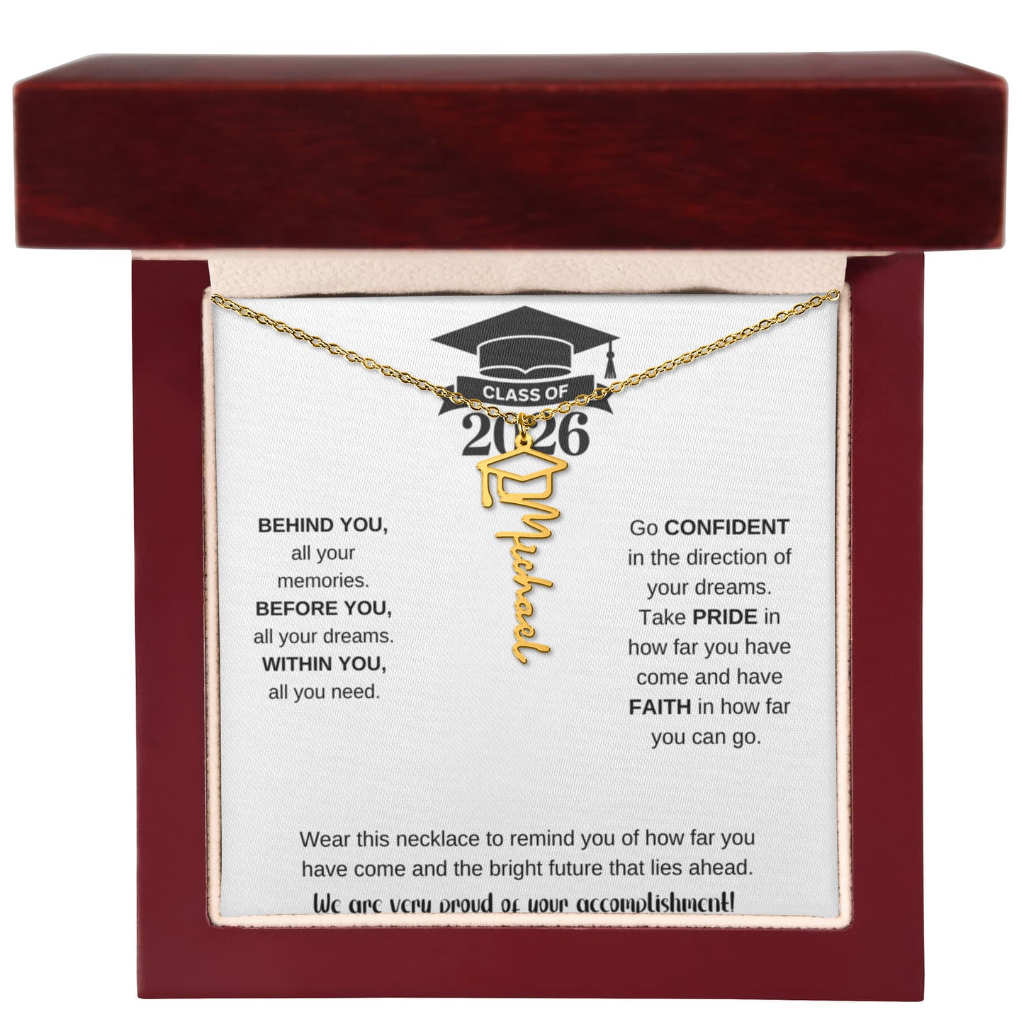 Personalized Name 2026 Graduation Gift 1