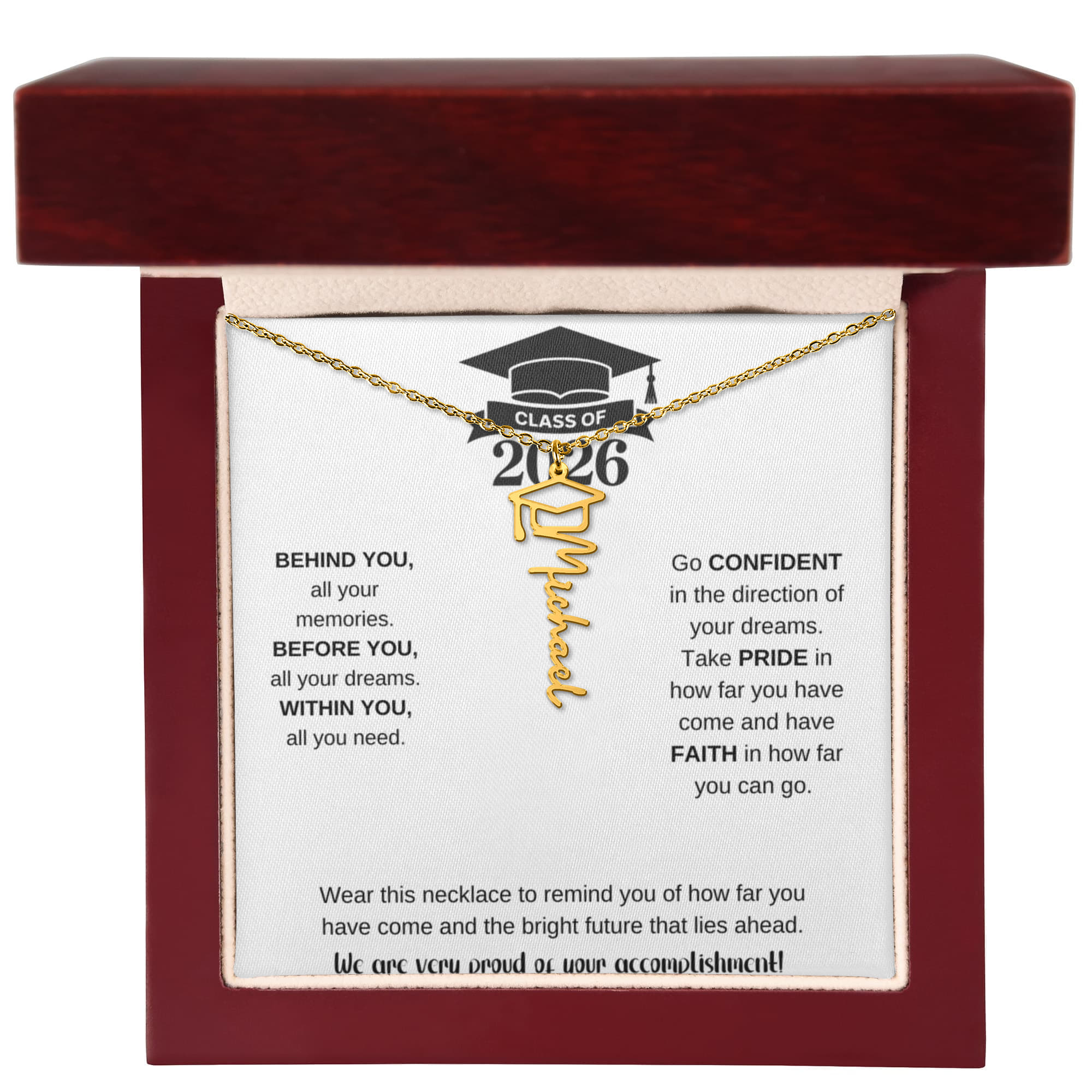 Personalized Name 2026 Graduation Gift 1