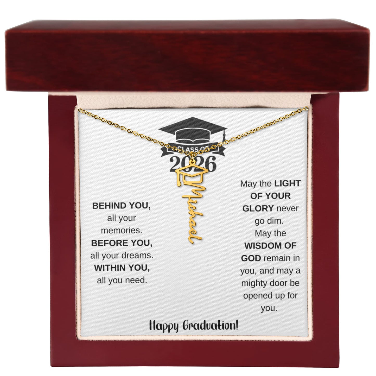 Personalized Name 2026 Graduation Gift 8