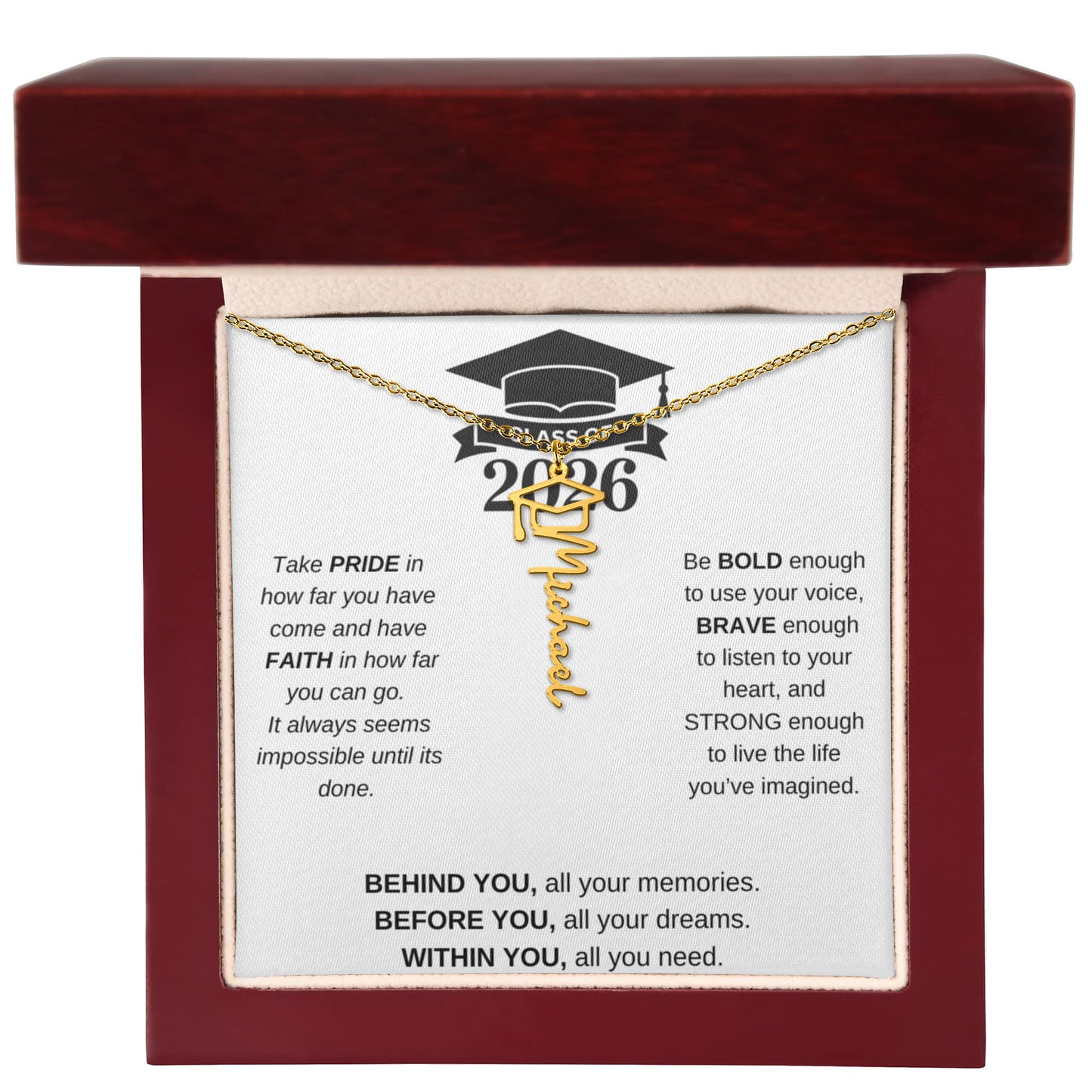 Personalized Name 2026 Graduation Gift 3