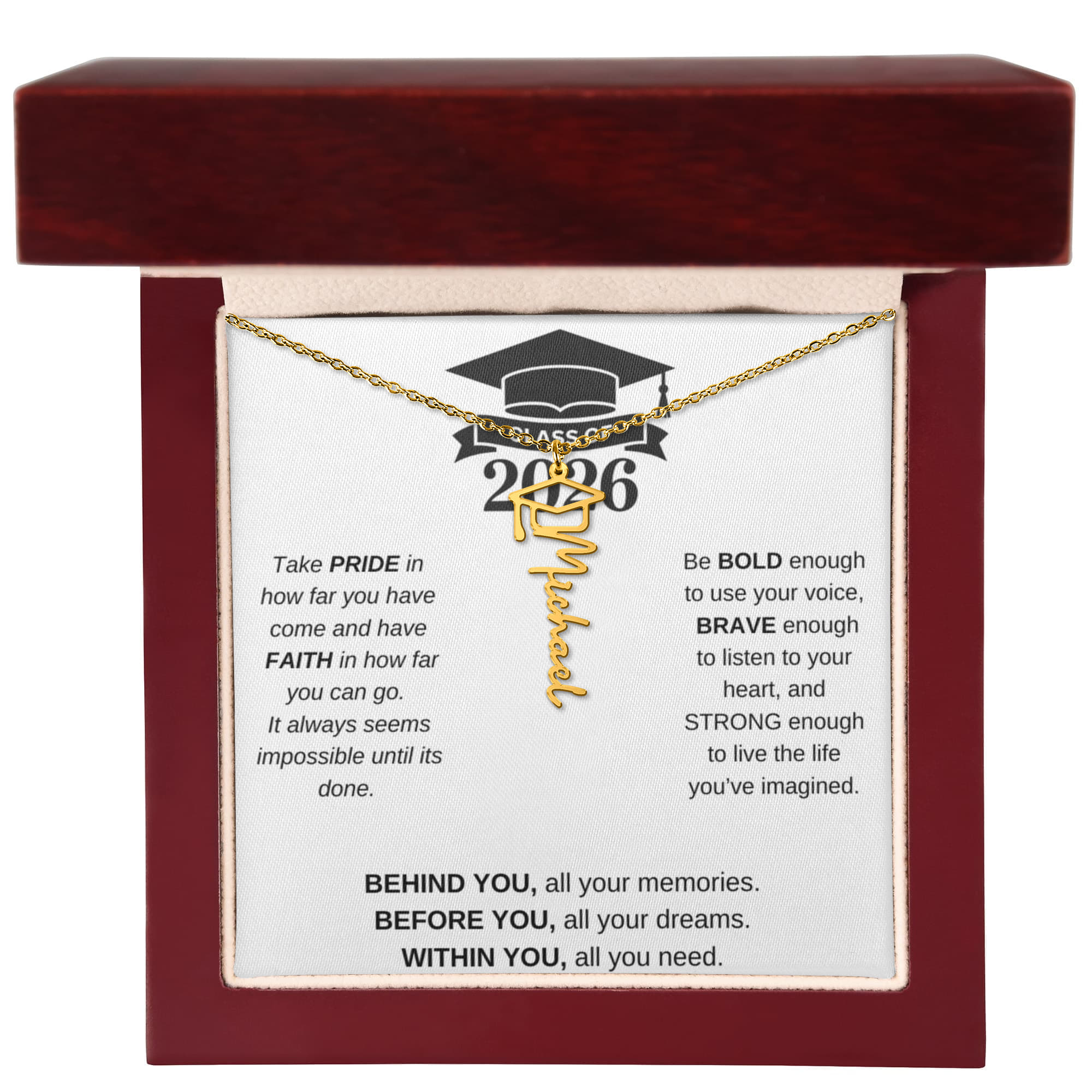 Personalized Name 2026 Graduation Gift 3