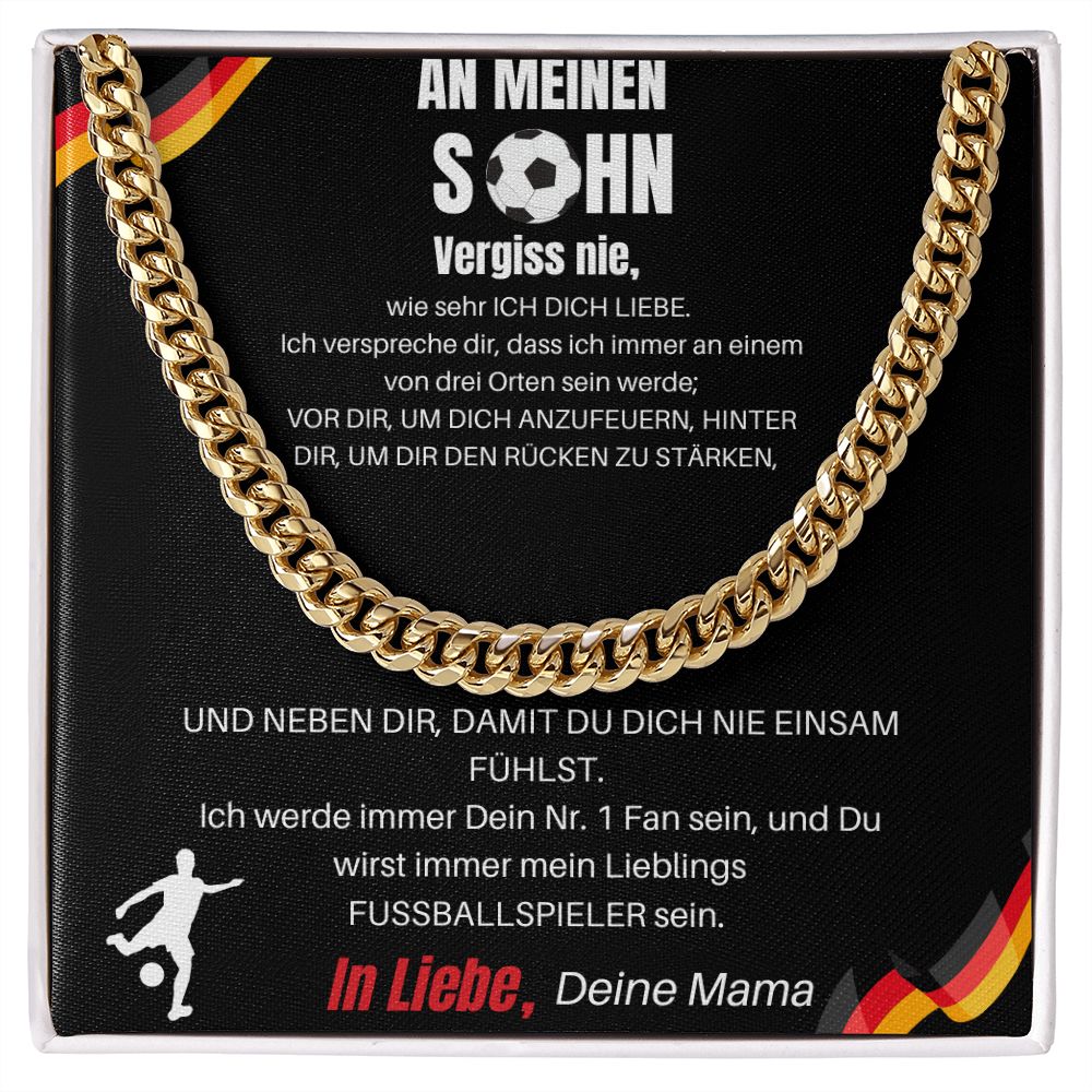 An Meinen Sohn - Lieblings Fussballspieler - Cuban Chain