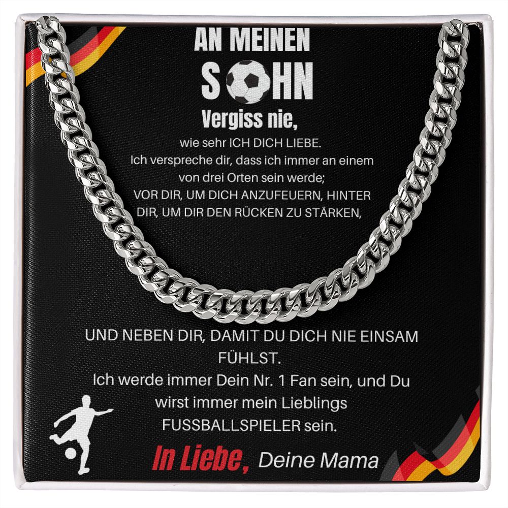 An Meinen Sohn - Lieblings Fussballspieler - Cuban Chain