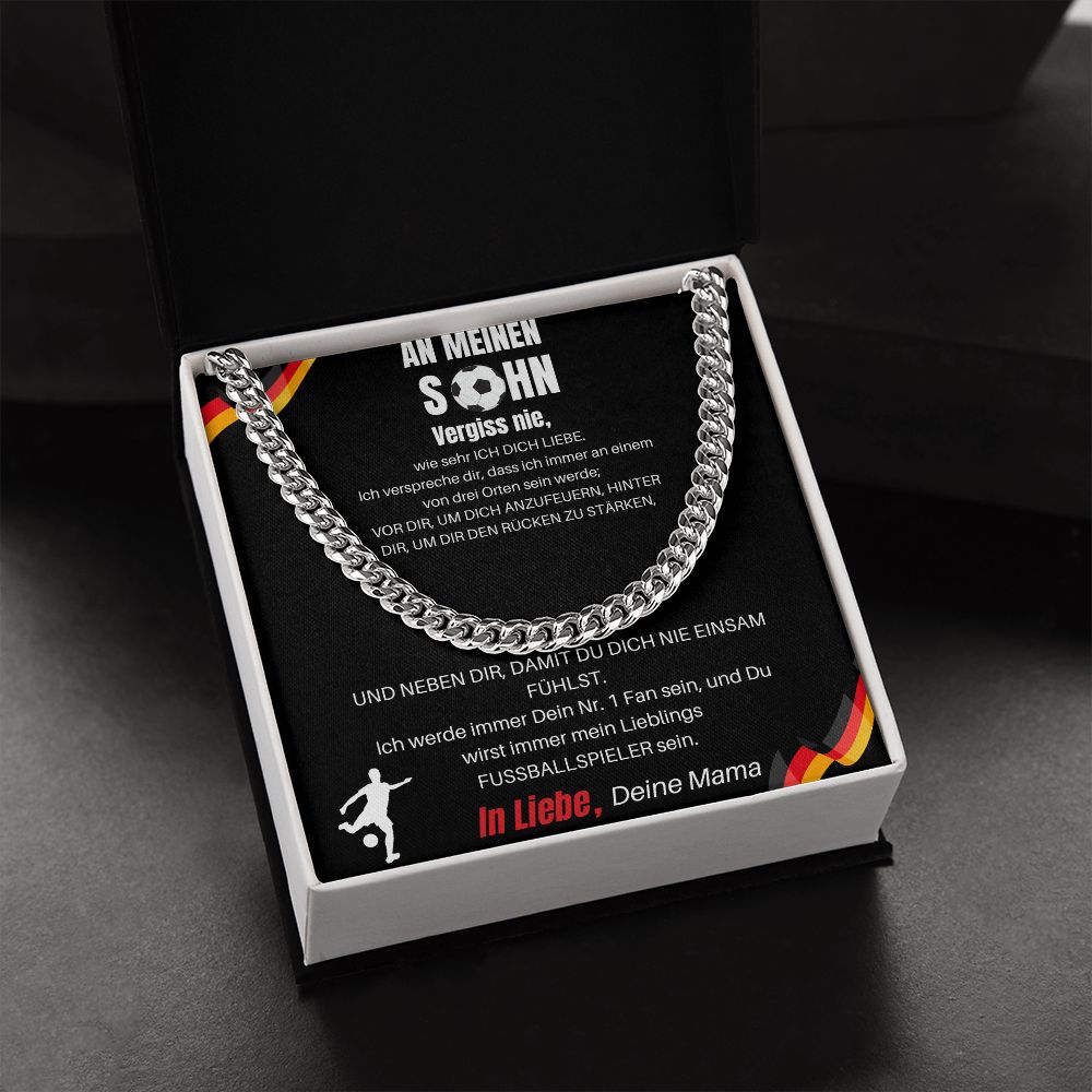 An Meinen Sohn - Lieblings Fussballspieler - Cuban Chain