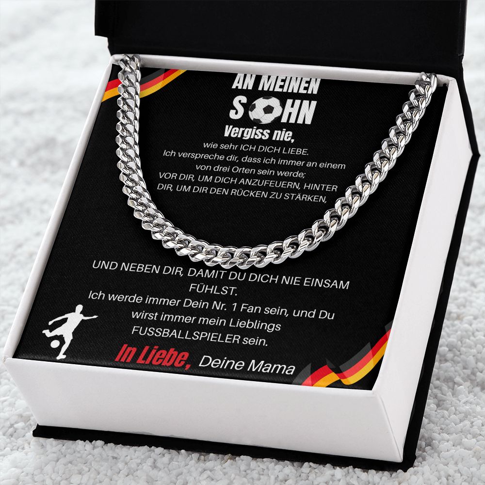 An Meinen Sohn - Lieblings Fussballspieler - Cuban Chain