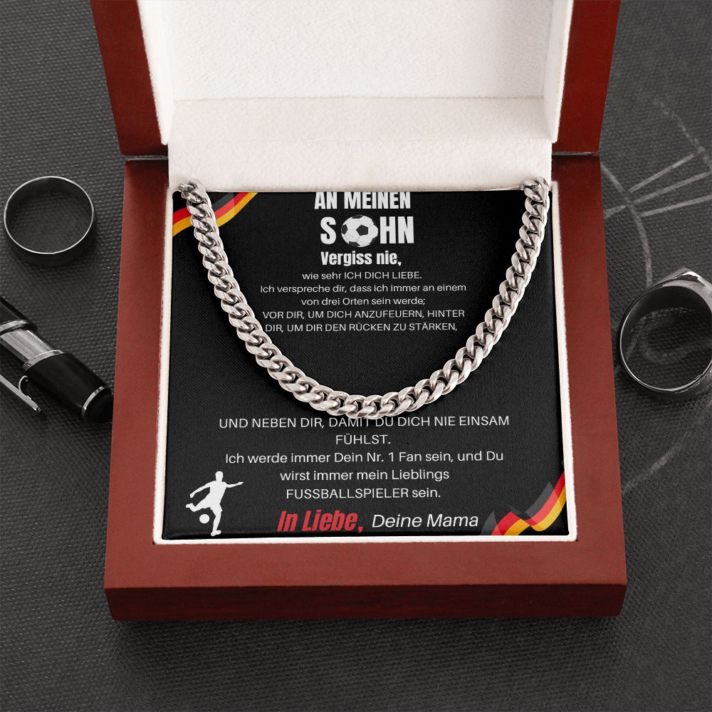 An Meinen Sohn - Lieblings Fussballspieler - Cuban Chain