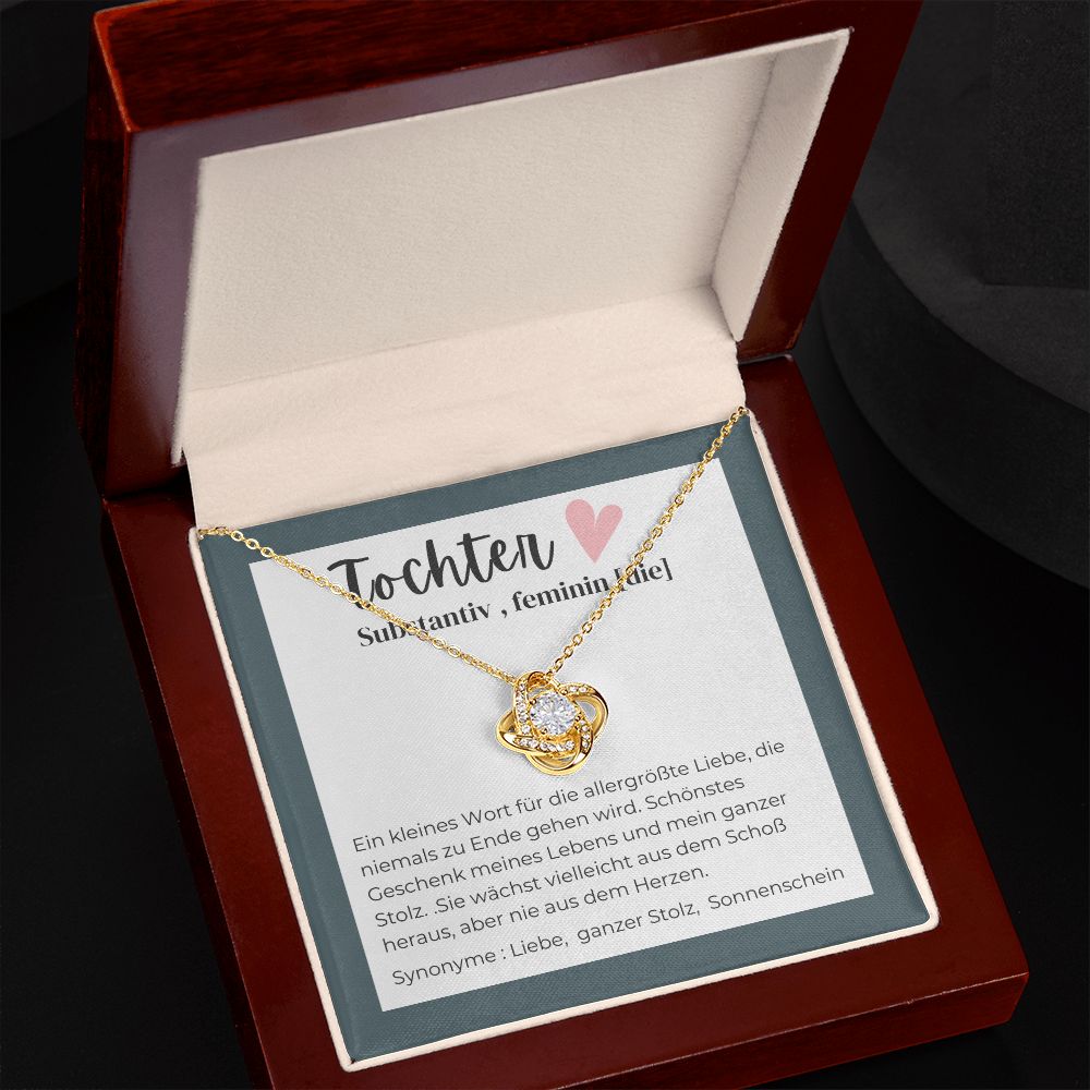 Tochter Definition - Love Knot Necklace