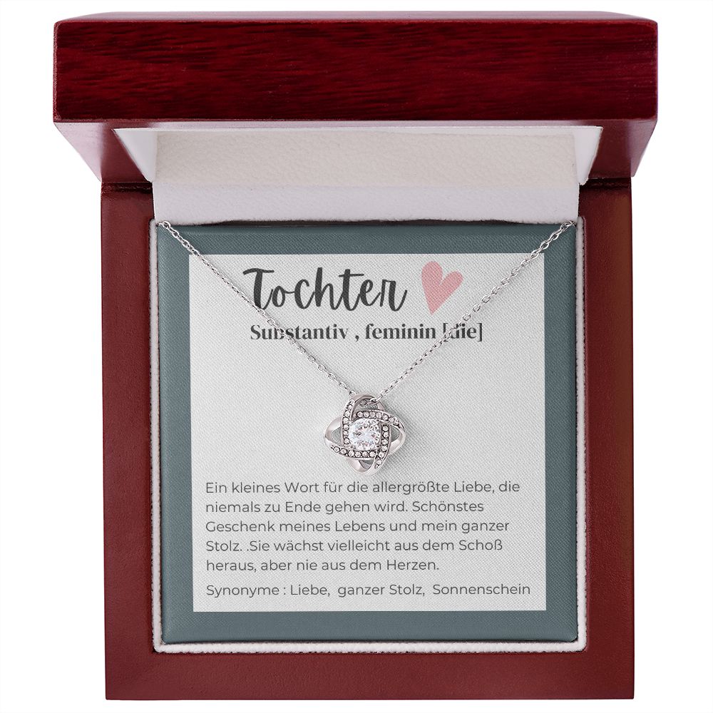 Tochter Definition - Love Knot Necklace