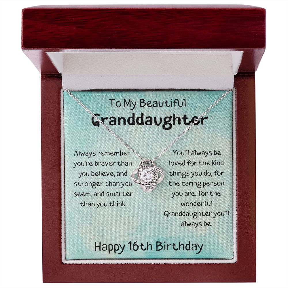 To My Beautiful Granddaughter - Happy 16th Birthday