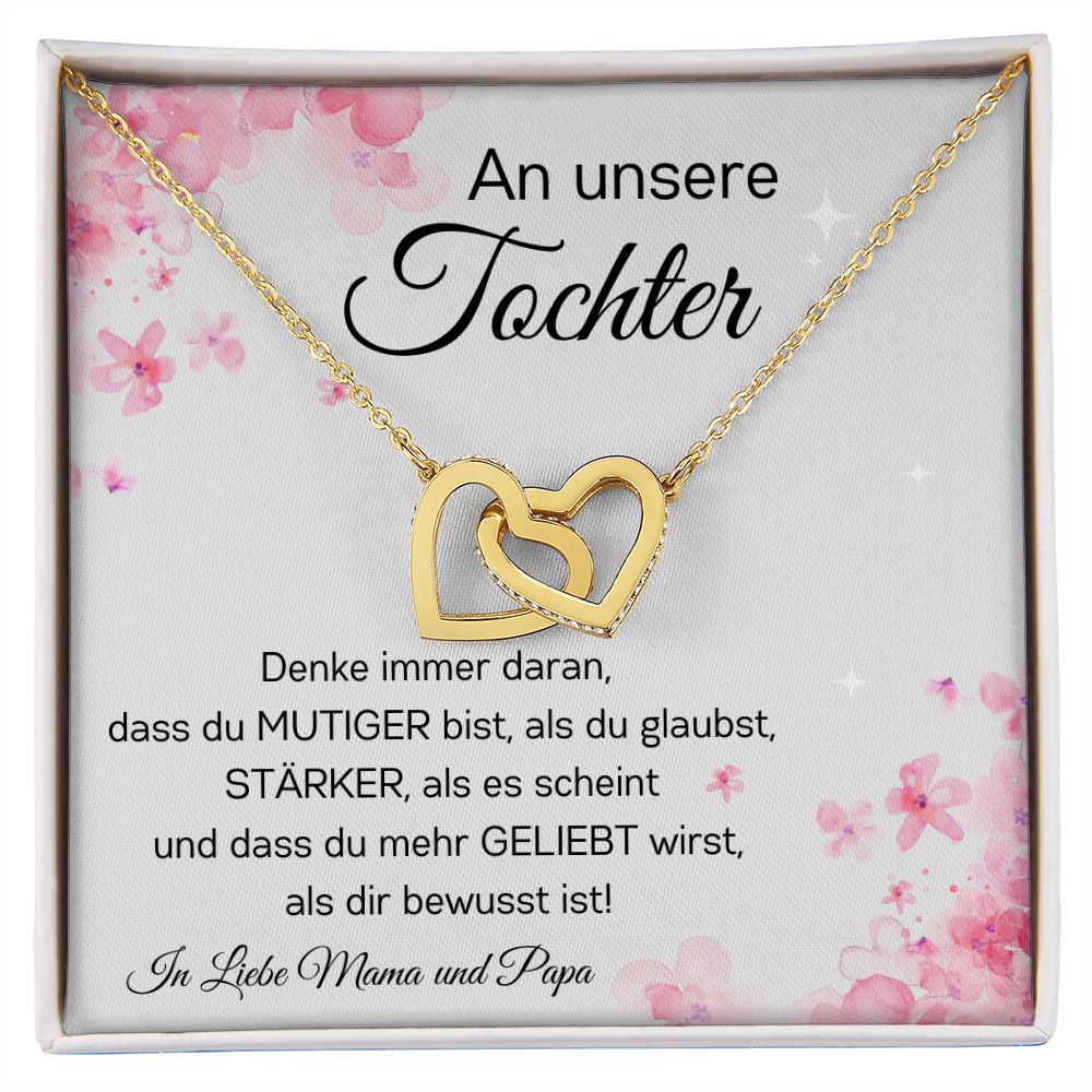 An Unsere Tochter | Denke Immer Daran | Halskette
