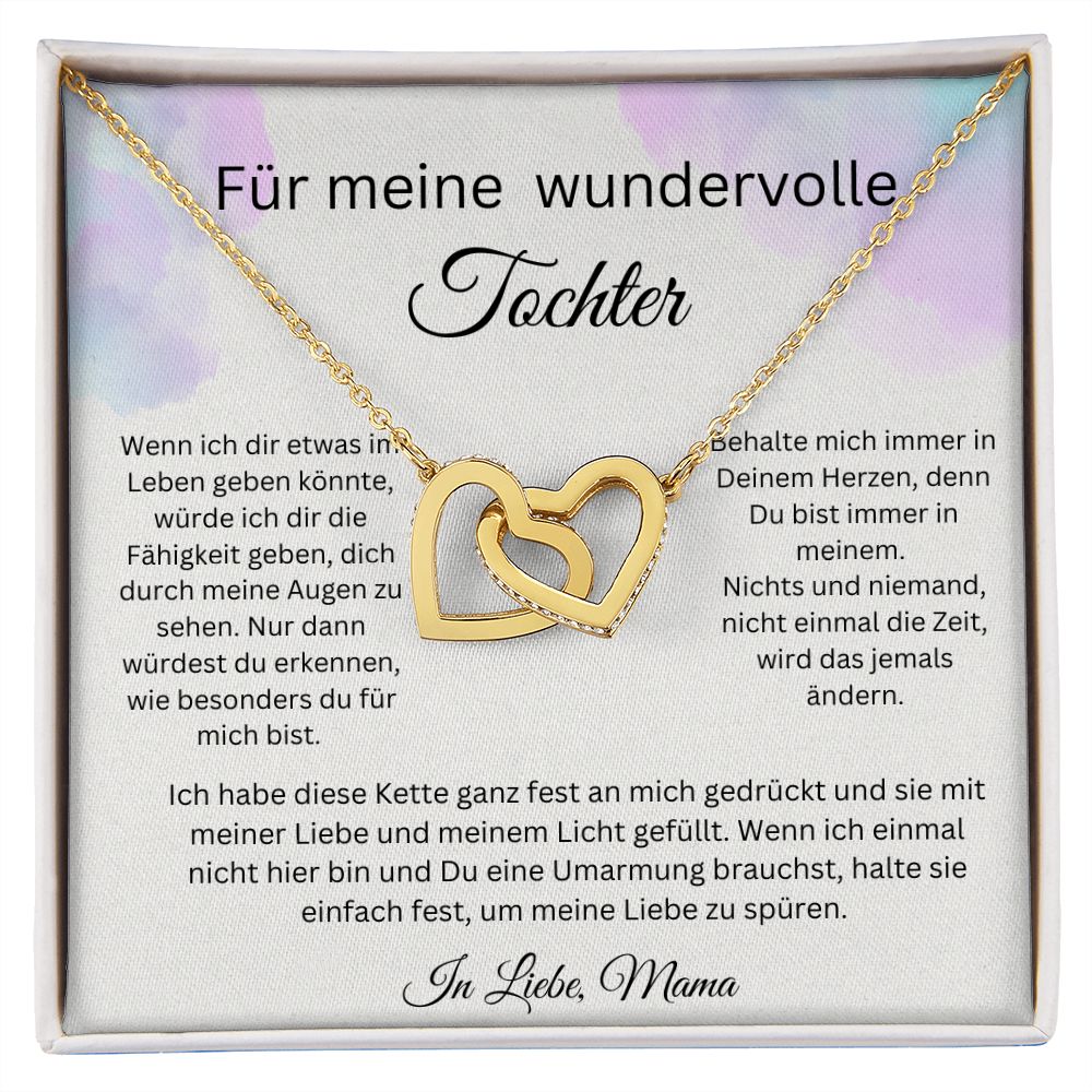 Für Meine Wundervolle Tochter | Meine Liebe | Halskette