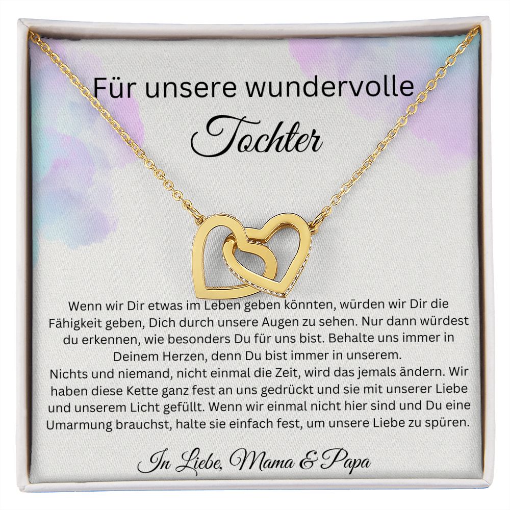 Für Unsere Wundervolle Tochter | Du Bist Besonders | Halskette