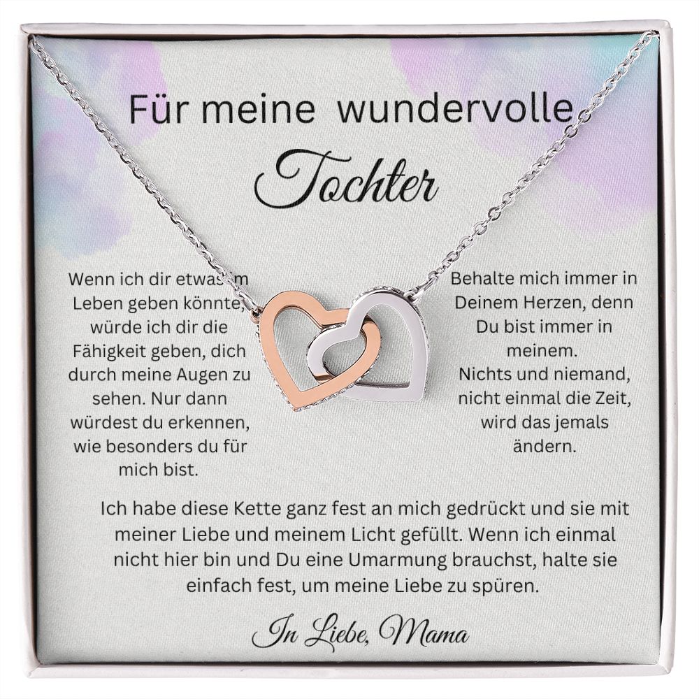 Für Meine Wundervolle Tochter | Meine Liebe | Halskette