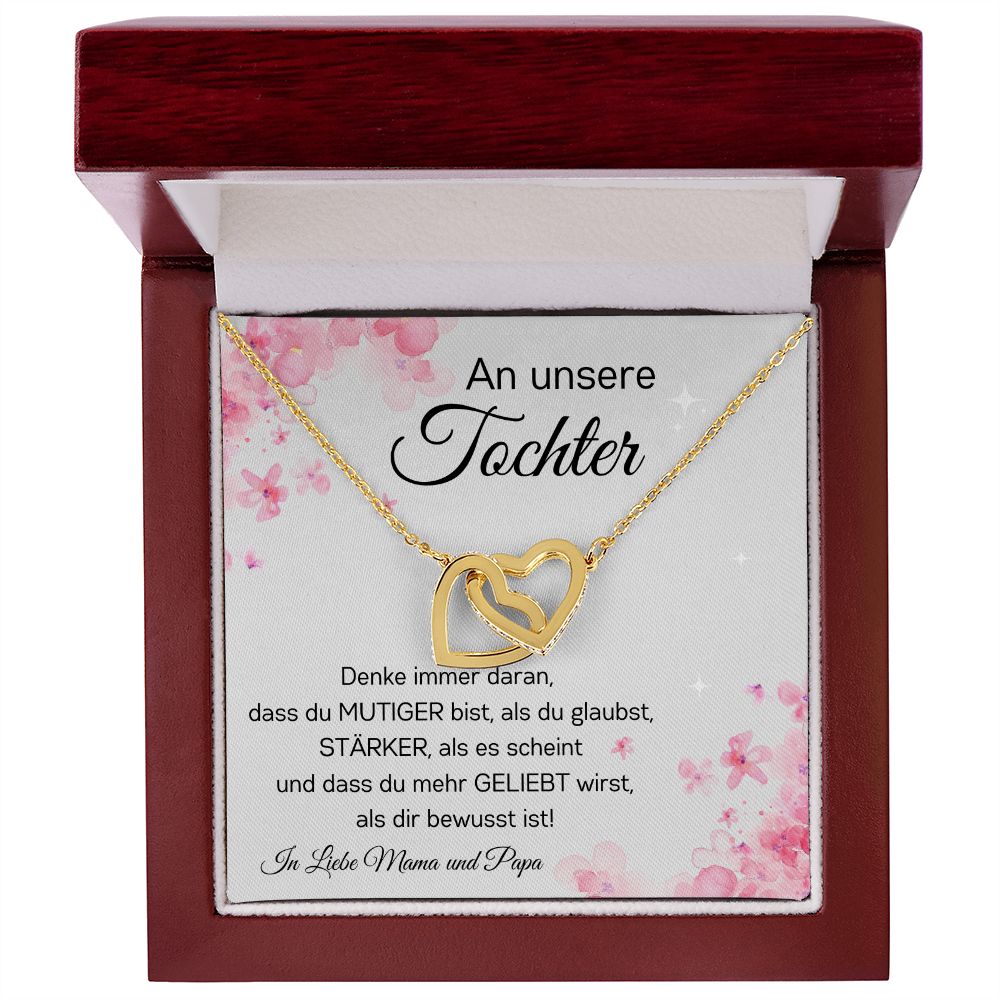 An Unsere Tochter | Denke Immer Daran | Halskette