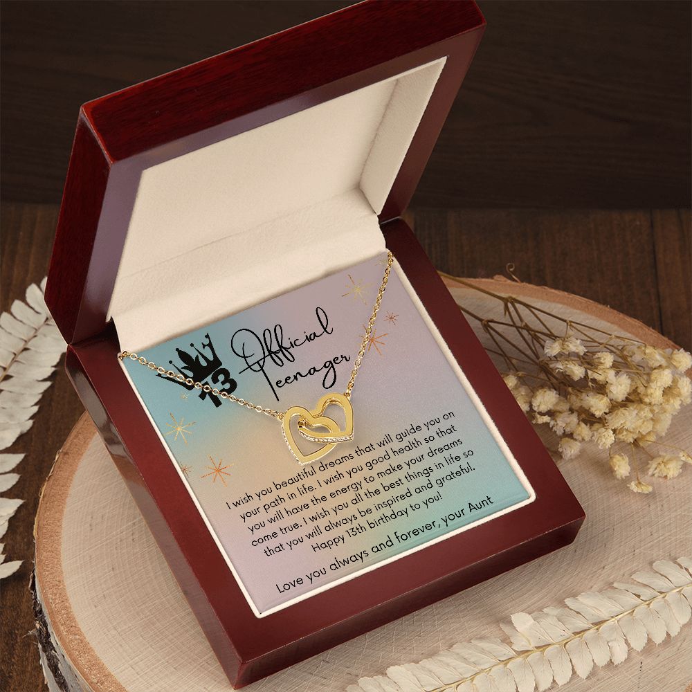 Official Teenager - Interlocking Hearts Necklace