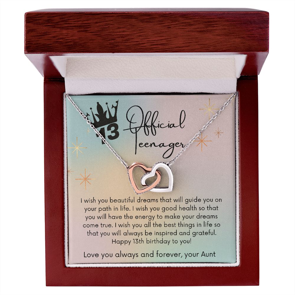 Official Teenager - Interlocking Hearts Necklace