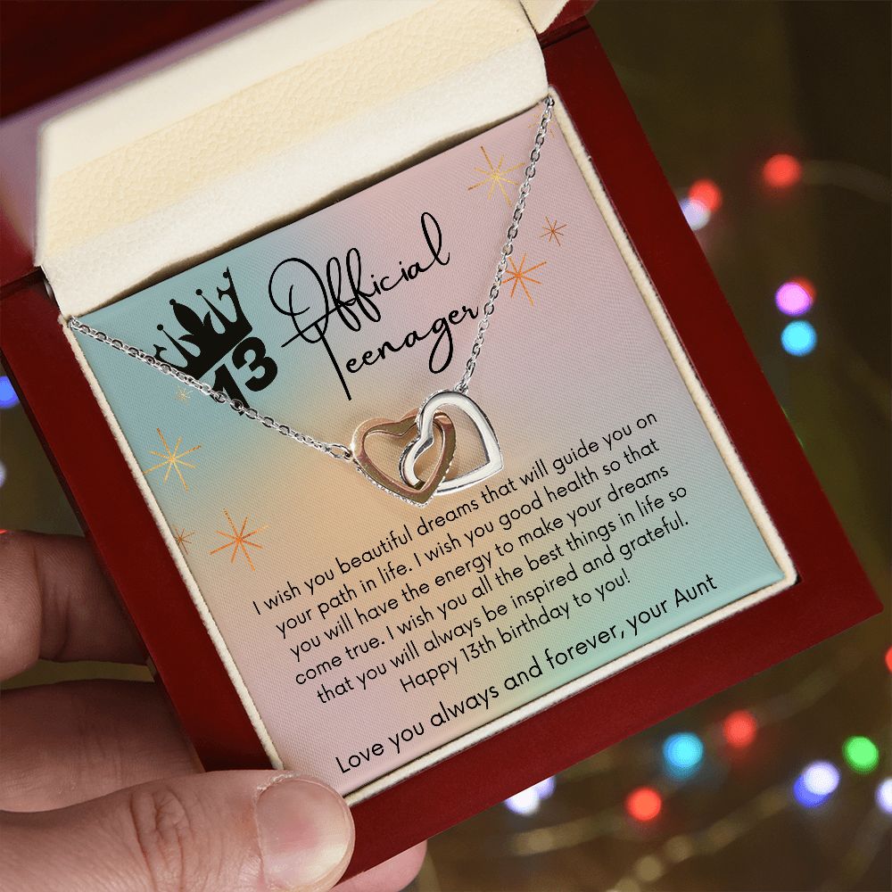 Official Teenager - Interlocking Hearts Necklace